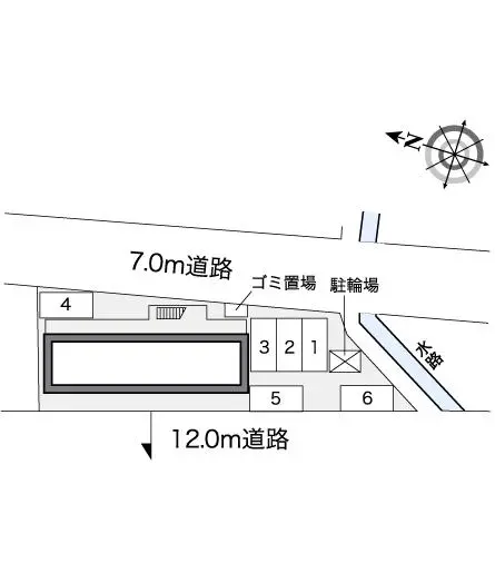 大村市沖田町 月極駐車場